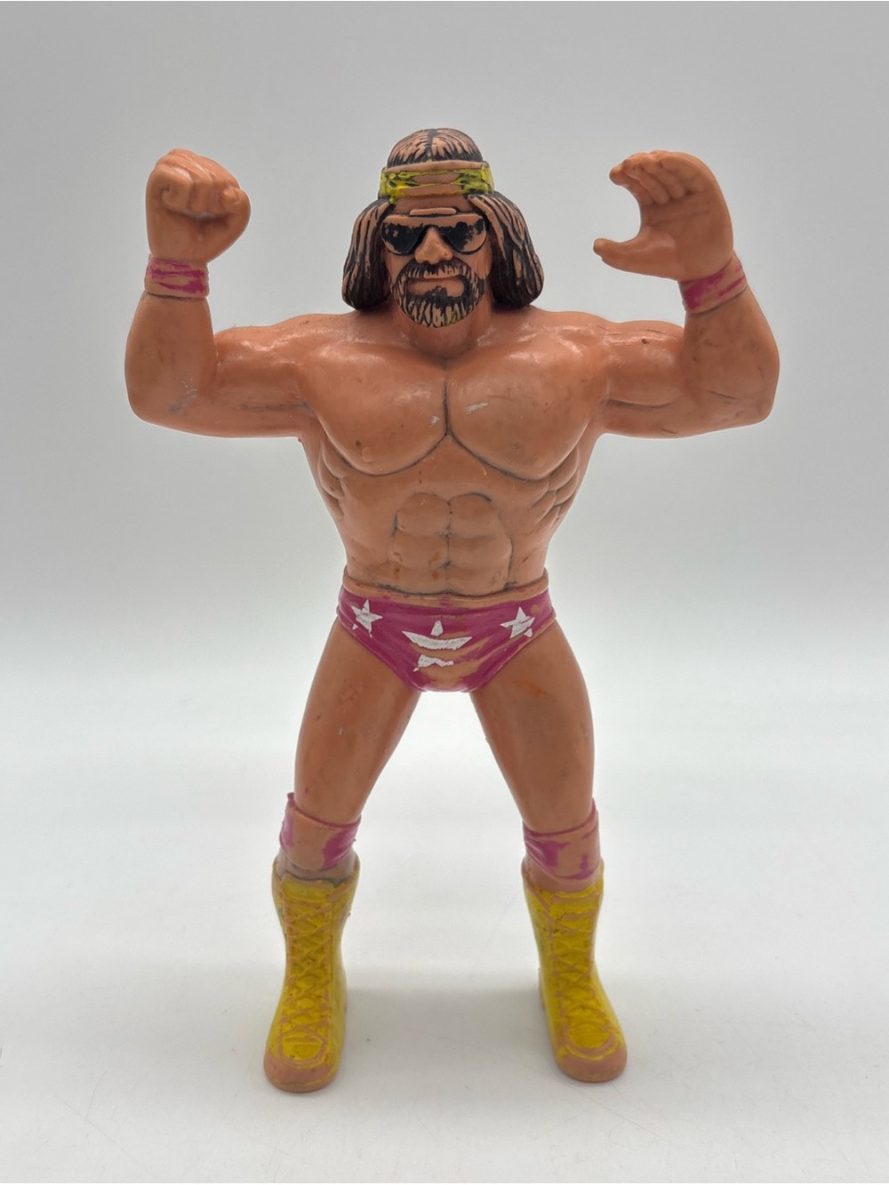 Vintage 1986 LJN Titan Sports WWF Macho Man Randy Savage Figure